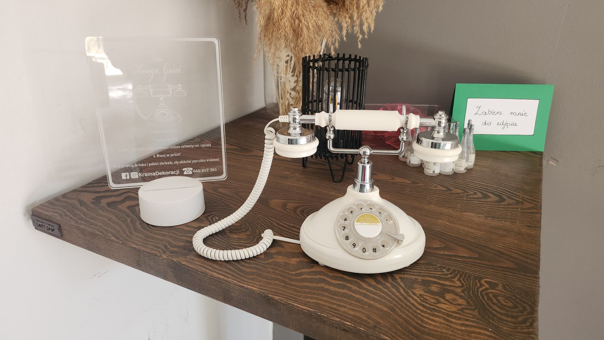 Kraina dekoracji - Telefon życzeń