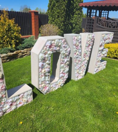 Kraina Dekoracji - Napis Love 4